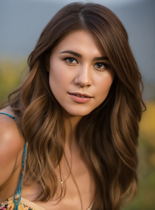 رنگ موی نسکافه‌ ای بدون دکلره