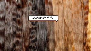 رنگدانه‌ های موی ایرانی